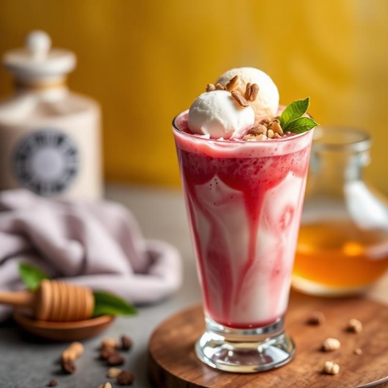 Falooda dessert drink