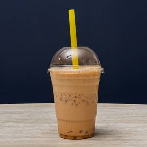 Taro Milk Tea with Boba