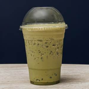 Matcha Milk Tea with Boba